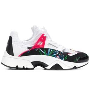 KENZO Sea Lily Sonic Low-top Sneakers In White Sz 43/US 10 $395